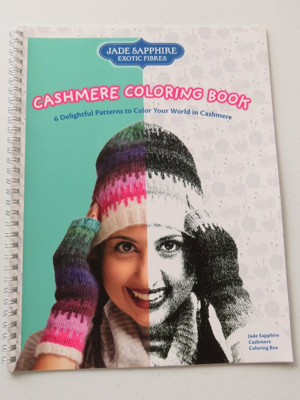 Jade Sapphire Cashmere Coloring Pattern Book